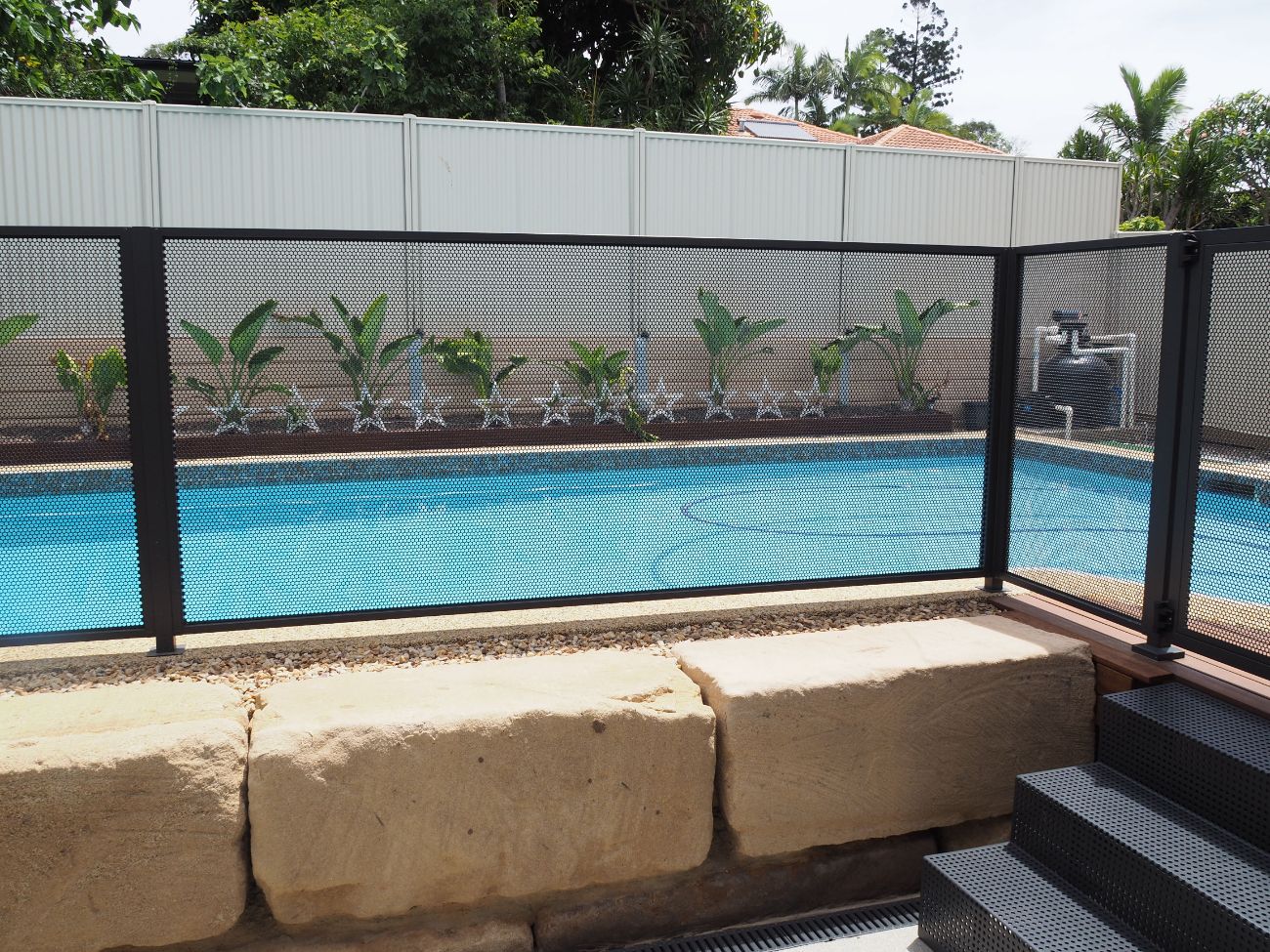 Matt Monument pool fencing, Queensland