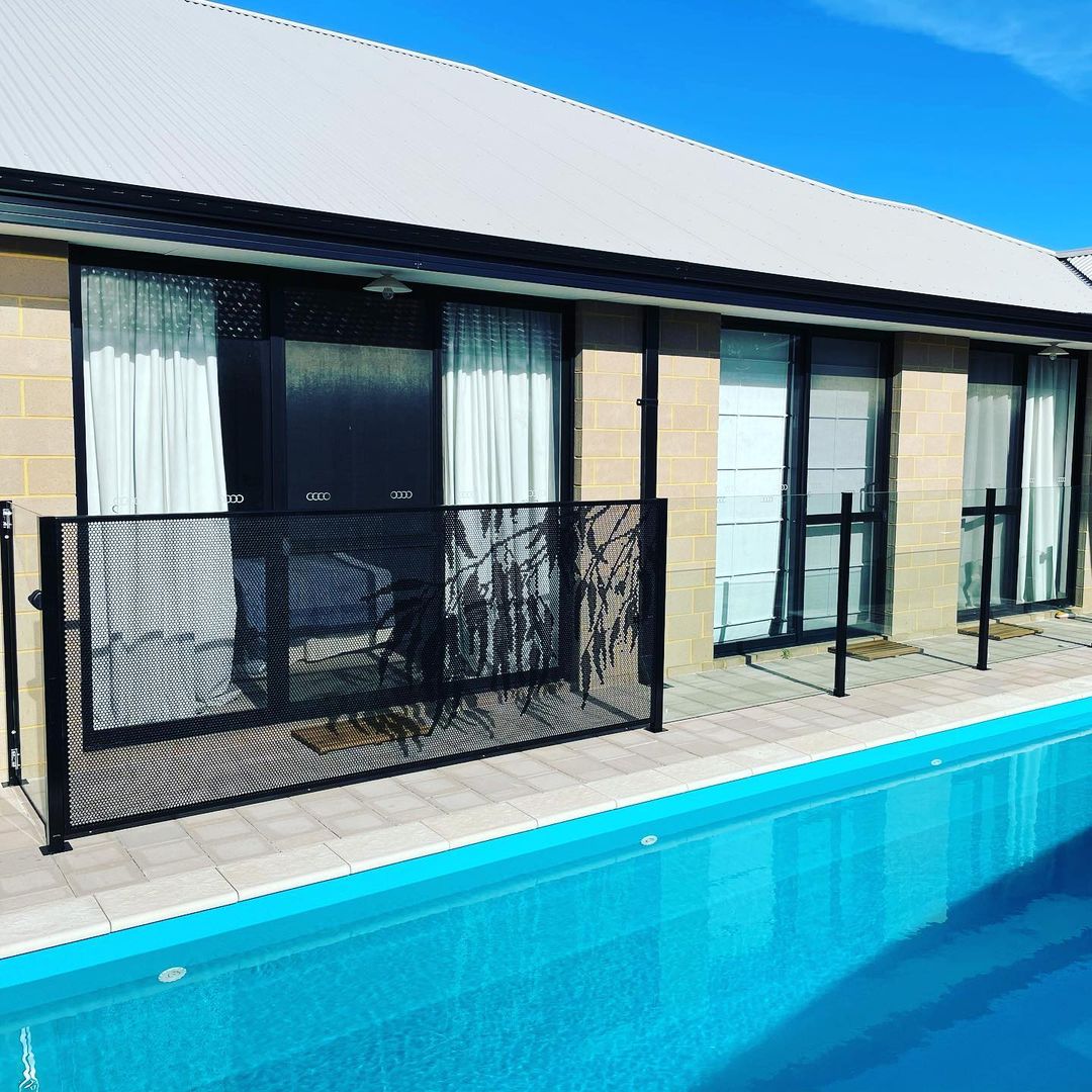 Contemporary Pool Perf pool fencing, Western Australia